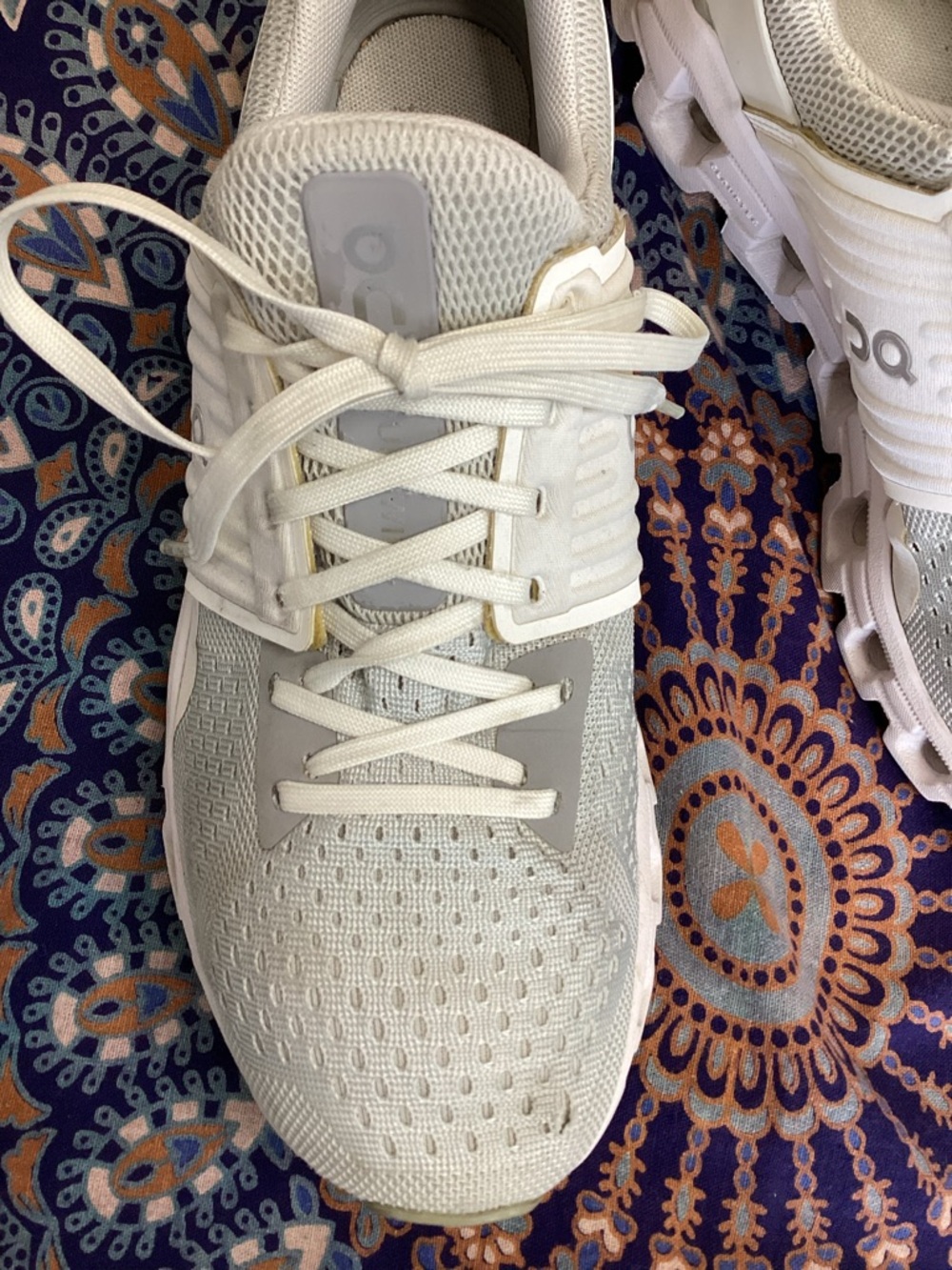 On Running Swiss EnginerrClodswift Off-White/Gray Running Sneakers 9W - Picture 5 of 16